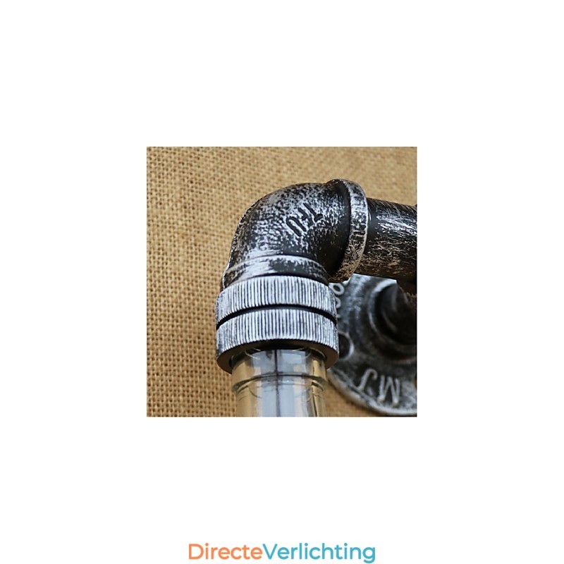 Rustieke Lodge Messing Kenmerk voor Sfeerverlichting Wandlampen Wandlamp Blauw Rook Grijs