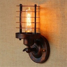 Rustieke Lodge Country Antique Brass Feature voor Sfeerverlichting Wandlampen Wandlamp