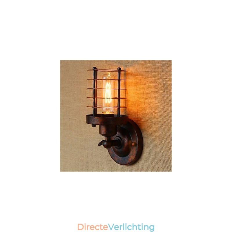 Rustieke Lodge Country Antique Brass Feature voor Sfeerverlichting Wandlampen Wandlamp