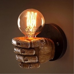 Rustieke Lodge Schilderij Kenmerk voor Sfeervolle Licht Wandlampen Wandlamp