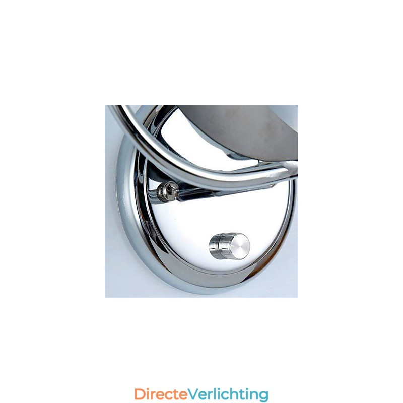 Moderne eigentijdse zilveren functie voor sfeerverlichting Wandlampen Wandlamp