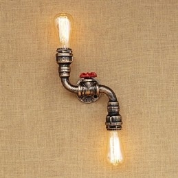 Rustieke Lodge Country Brass-functie voor Mini-stijl Ambient Light Wandlampen Wandlamp
