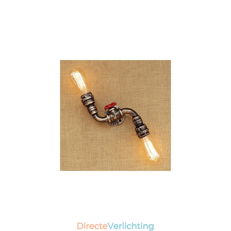 Rustieke Lodge Country Brass-functie voor Mini-stijl Ambient Light Wandlampen Wandlamp