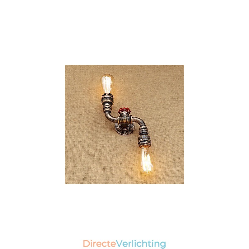Rustieke Lodge Country Brass-functie voor Mini-stijl Ambient Light Wandlampen Wandlamp