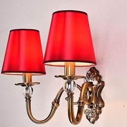 Traditionele klassieke gegalvaniseerde functie voor oogbescherming Downlight wandlampen wandlamp