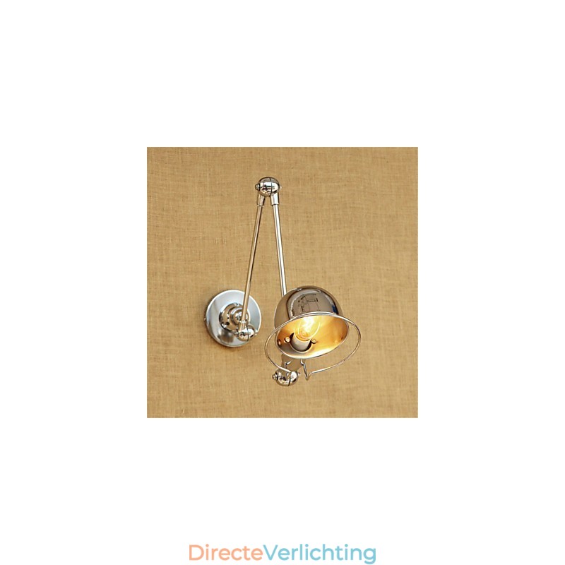 Moderne eigentijdse landelijke chromen functie voor zwenkarm oogbescherming downlight zwenkarm verlichting muur