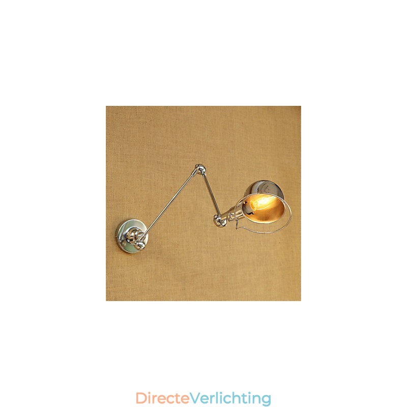 Moderne eigentijdse landelijke chromen functie voor zwenkarm oogbescherming downlight zwenkarm verlichting muur