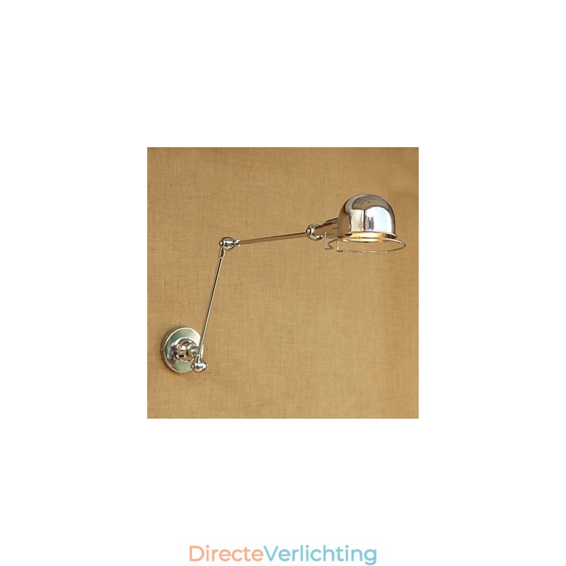 Moderne eigentijdse landelijke chromen functie voor zwenkarm oogbescherming downlight zwenkarm verlichting muur