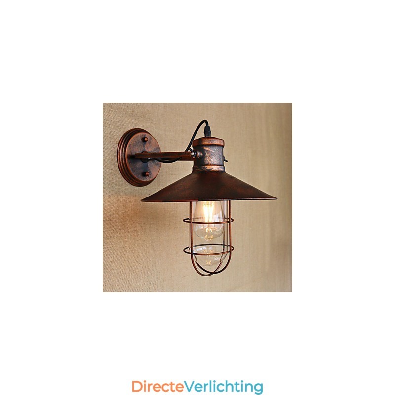 Rustieke Lodge Country Retro Schilderij Kenmerk voor Mini Stijl Downlight Wandlampen