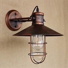 Rustieke Lodge Country Retro Schilderij Kenmerk voor Mini Stijl Downlight Wandlampen