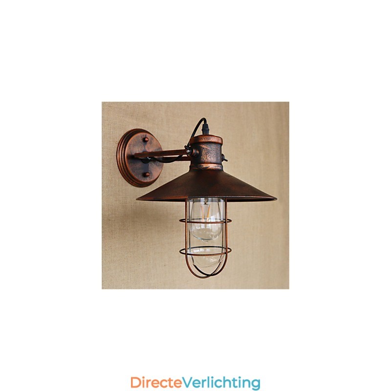 Rustieke Lodge Country Retro Schilderij Kenmerk voor Mini Stijl Downlight Wandlampen
