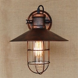Rustieke Lodge Country Retro Schilderij Kenmerk voor Mini Stijl Downlight Wandlampen