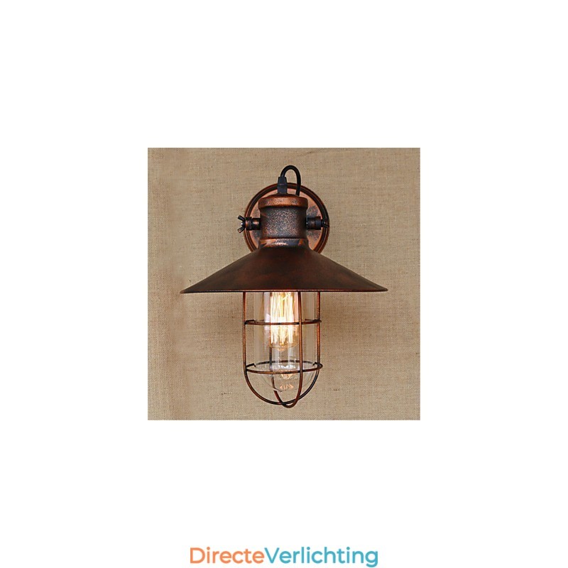 Rustieke Lodge Country Retro Schilderij Kenmerk voor Mini Stijl Downlight Wandlampen
