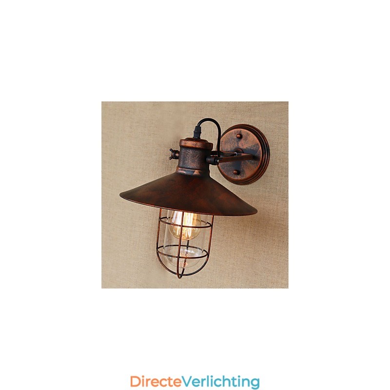 Rustieke Lodge Country Retro Schilderij Kenmerk voor Mini Stijl Downlight Wandlampen