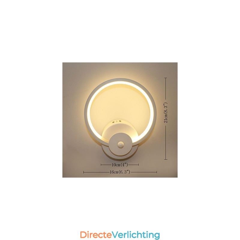 Moderne minimalistische creatieve bedlamp ingebouwde lamp entree trap slaapkamer wandverlichting