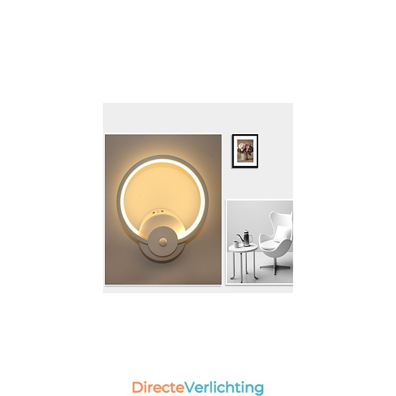 Moderne minimalistische creatieve bedlamp ingebouwde lamp entree trap slaapkamer wandverlichting