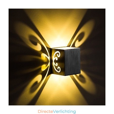 Moderne lichte aluminium wandlamp met plafondbevestiging, decoratieve wandlampen Moderne lichte aluminium wandlamp met plafondbevestiging, decoratieve wandlampen