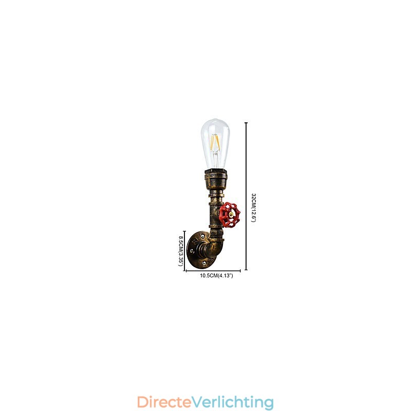 Wandlamp Wandlampen Wandlamp Ijzeren Wandlamp Dumb Black Lightsaber Lamp Aan De Muur