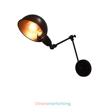 Wandlamp van ijzer Opvouwbaar Zwart Eenvoudige Retro Wandlamp Enkele Kop Decoratieve Wandlamp Europese Stijl Wandlamp van ijzer Opvouwbaar Zwart Eenvoudige Retro Wandlamp Enkele Kop Decoratieve Wandlamp Europese Stijl