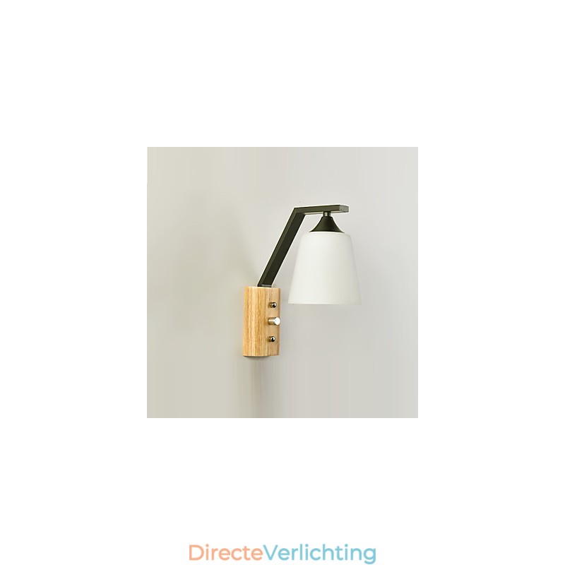 Traditionele klassieke landelijke retro schilderijfunctie voor wandlampen wandlamp