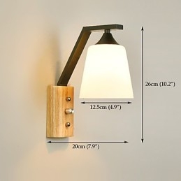 Traditionele klassieke landelijke retro schilderijfunctie voor wandlampen wandlamp
