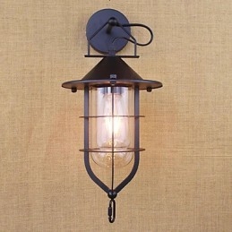 Landelijke retro-schilderijfunctie voor mini-stijl oogbescherming sfeerverlichting wandlampen