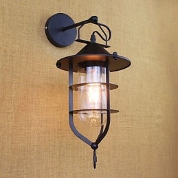 Landelijke retro-schilderijfunctie voor mini-stijl oogbescherming sfeerverlichting wandlampen
