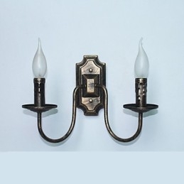 Retro Eenvoudige Wandlamp Gang Hal Dubbele Hoofdlamp Slaapkamer Woonkamer Wandlamp Verlichting