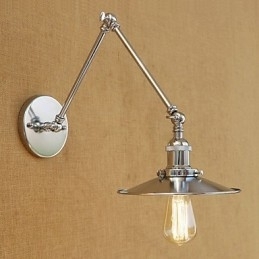 Moderne eigentijdse landelijke retro gegalvaniseerde functie voor swingarm-sfeerlicht swing