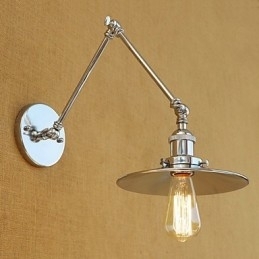 Moderne eigentijdse landelijke retro gegalvaniseerde functie voor swingarm-sfeerlicht swing