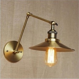 Moderne eigentijdse landelijke retro gegalvaniseerde functie voor swingarm-sfeerlicht swing