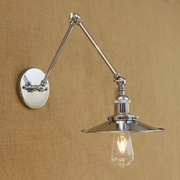 Moderne eigentijdse landelijke retro gegalvaniseerde functie voor swingarm-sfeerlicht swing