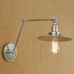 Moderne eigentijdse landelijke retro gegalvaniseerde functie voor swingarm-sfeerlicht swing
