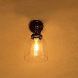 Moderne eigentijdse traditionele klassieke rustieke lodge moderne eigentijdse bronzen feature voor downlight wandlampen