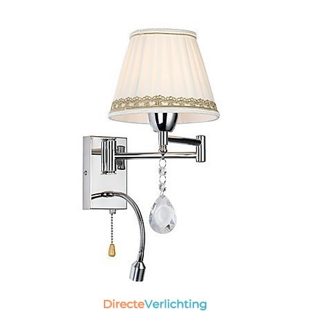 Moderne eigentijdse rustieke lodge moderne eigentijdse landelijke chromen functie voor kristallen zwenkarm wandlamp Moderne eigentijdse rustieke lodge moderne eigentijdse landelijke chromen functie voor kristallen zwenkarm wandlamp
