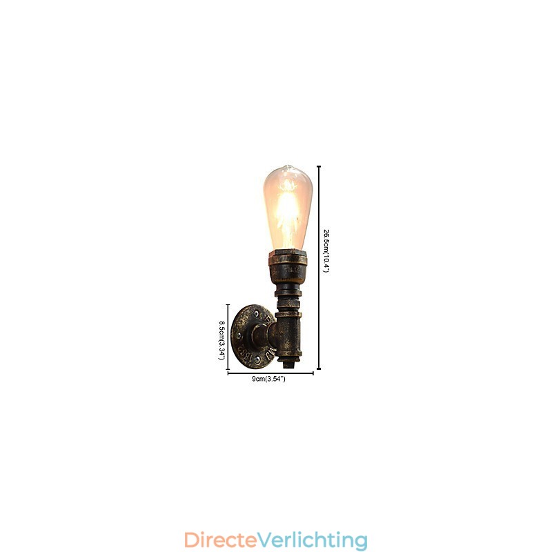 Wandlamp Wandlampen Wandlamp Ijzeren Wandlamp Dumb Black Lightsaber Lamp Aan De Muur