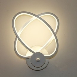 Creatieve Wandlamp Nachtkastje Muur Gang Studeerkamer Mode Aluminium Lamp