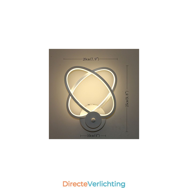 Creatieve Wandlamp Nachtkastje Muur Gang Studeerkamer Mode Aluminium Lamp