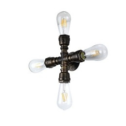 Rustieke Lodge Traditionele Klassieke Antieke Messing Kenmerk voor Sfeerverlichting Wandlampen Wandlamp