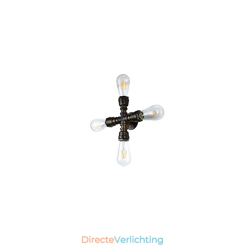 Rustieke Lodge Traditionele Klassieke Antieke Messing Kenmerk voor Sfeerverlichting Wandlampen Wandlamp