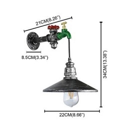 Wandlamp Wand Rustieke Lodge Schilderij Kenmerk voor Sfeerverlichting Wandlampen Wandlamp
