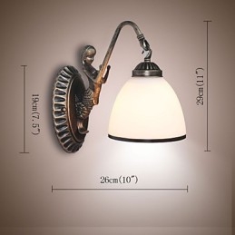 Europese Stijl Retro Woonkamer Slaapkamer Lamp Portiek Wandlamp Balkon Koffiehuis Wandlamp