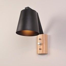 Moderne eigentijdse landelijke zwarte oxide afwerking kenmerk voor downlight wandlampen wandlamp