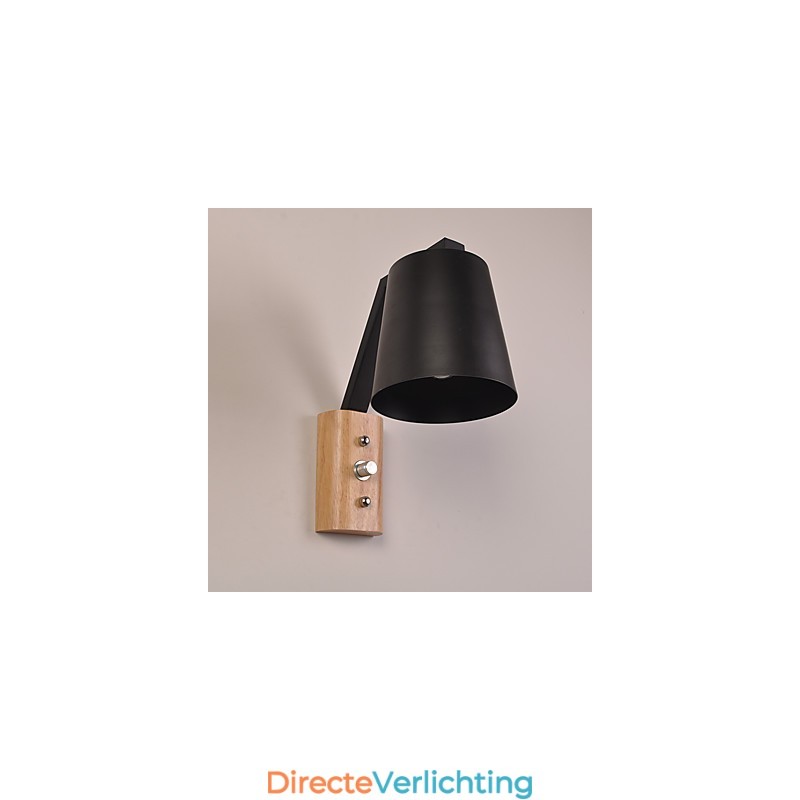 Moderne eigentijdse landelijke zwarte oxide afwerking kenmerk voor downlight wandlampen wandlamp