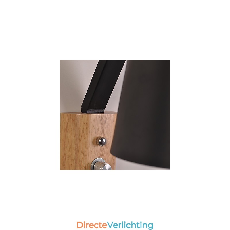 Moderne eigentijdse landelijke zwarte oxide afwerking kenmerk voor downlight wandlampen wandlamp