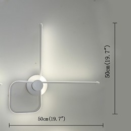 Slaapkamer Bedlamp Wandlamp Nordic Creatief Minimalistisch Modern Woonkamer Wandlamp Gangpad Trap Verlichting