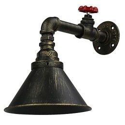 Loft Retro Industriële Wandlamp Restaurant En Bar Metalen Waterpijp Wandlamp