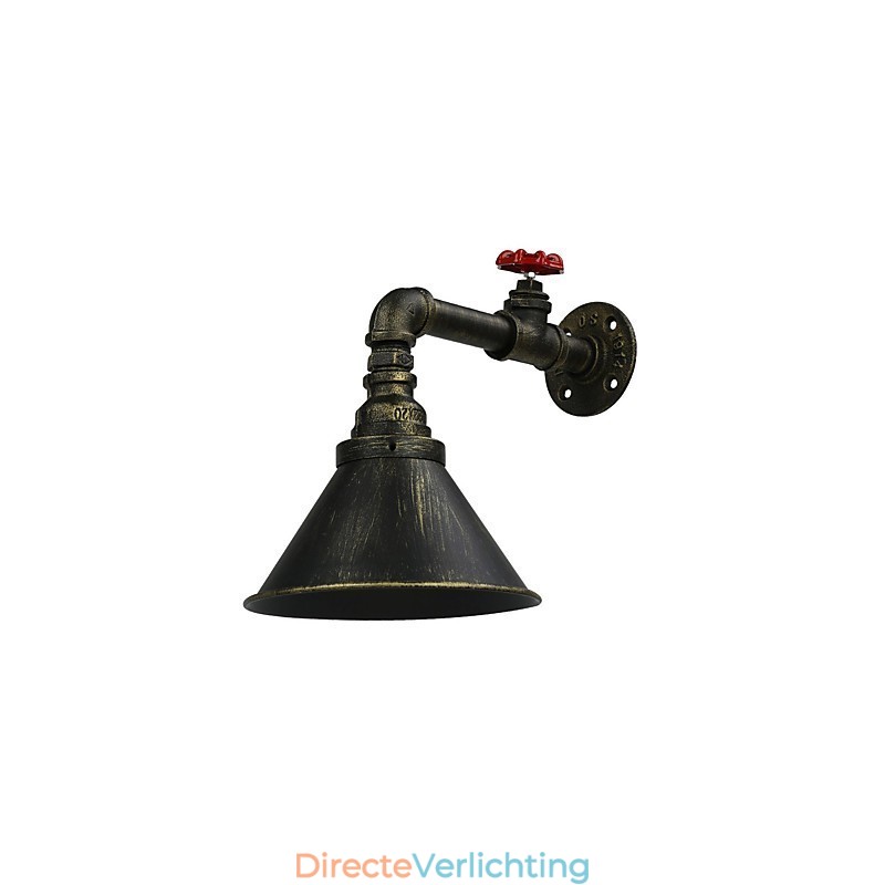 Loft Retro Industriële Wandlamp Restaurant En Bar Metalen Waterpijp Wandlamp