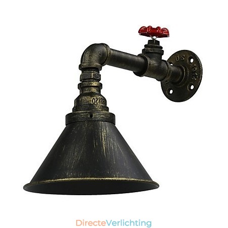 Loft Retro Industriële Wandlamp Restaurant En Bar Metalen Waterpijp Wandlamp Loft Retro Industriële Wandlamp Restaurant En Bar Metalen Waterpijp Wandlamp