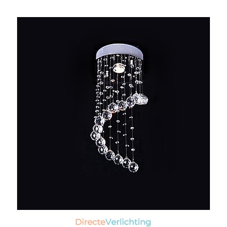 Moderne eigentijdse kristallen gegalvaniseerde metalen kroonluchter inbouw Moderne eigentijdse kristallen gegalvaniseerde metalen kroonluchter inbouw
